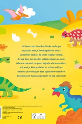 Alternative view of Het leukste dino spelletjesboek
