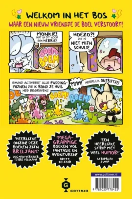 Alternative view of Bunnie vs Monkie en de supersonische maki!