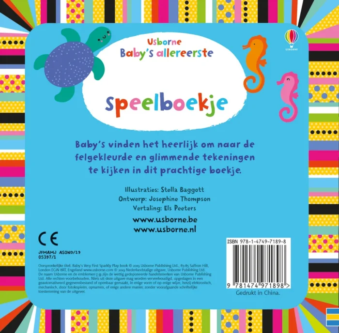 Baby's allereerste glitter speelboekje - Afbeelding 2