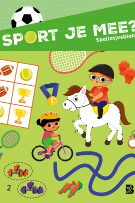 Sport je mee? Spelletjesblok