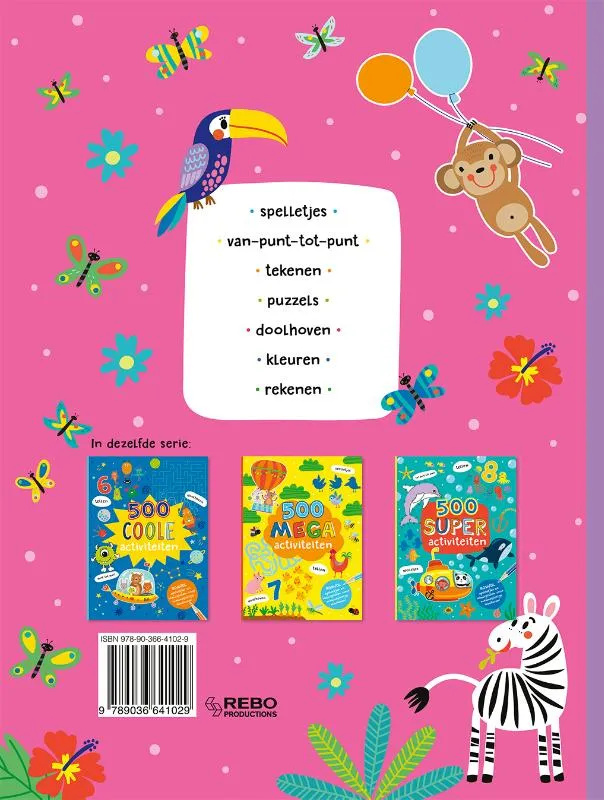 500 Vrolijke activiteiten | 9789036641029 500 Vrolijke activiteiten - Afbeelding 2