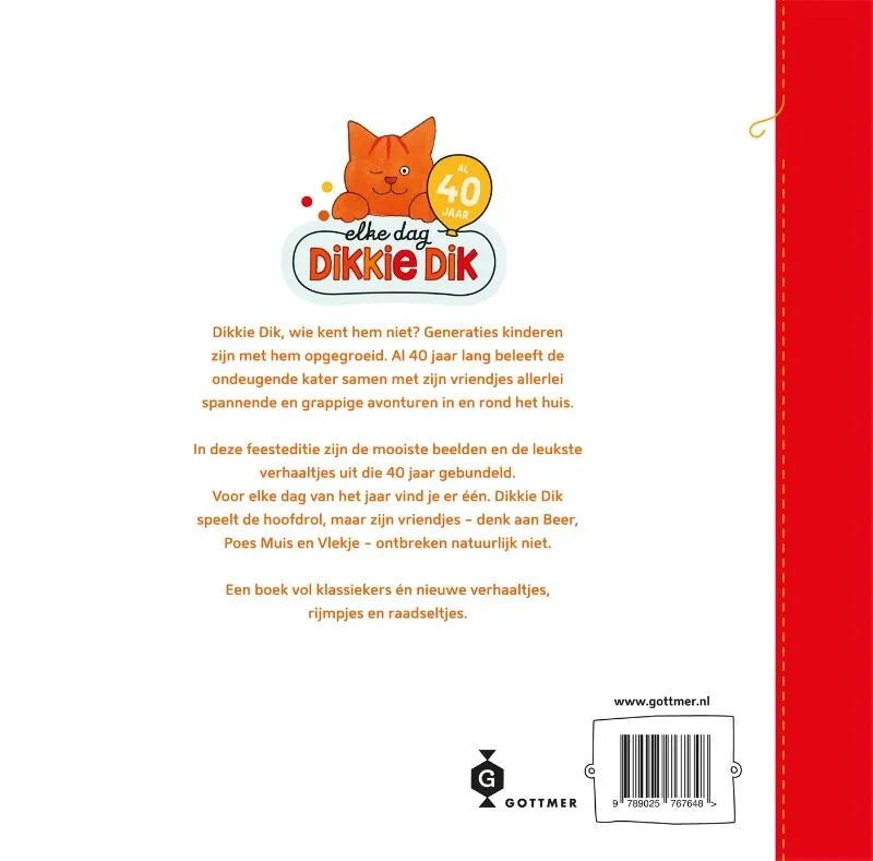 Elke dag Dikkie Dik | 9789025767648 Elke dag Dikkie Dik - Afbeelding 2