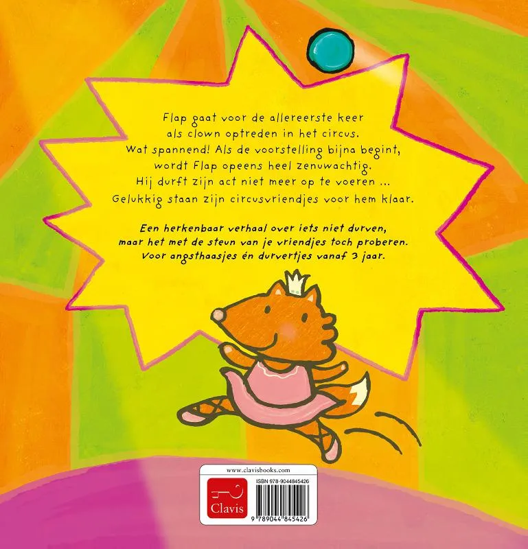 Clowntje Flap kan het | 9789044845426 Clowntje Flap kan het - Afbeelding 2