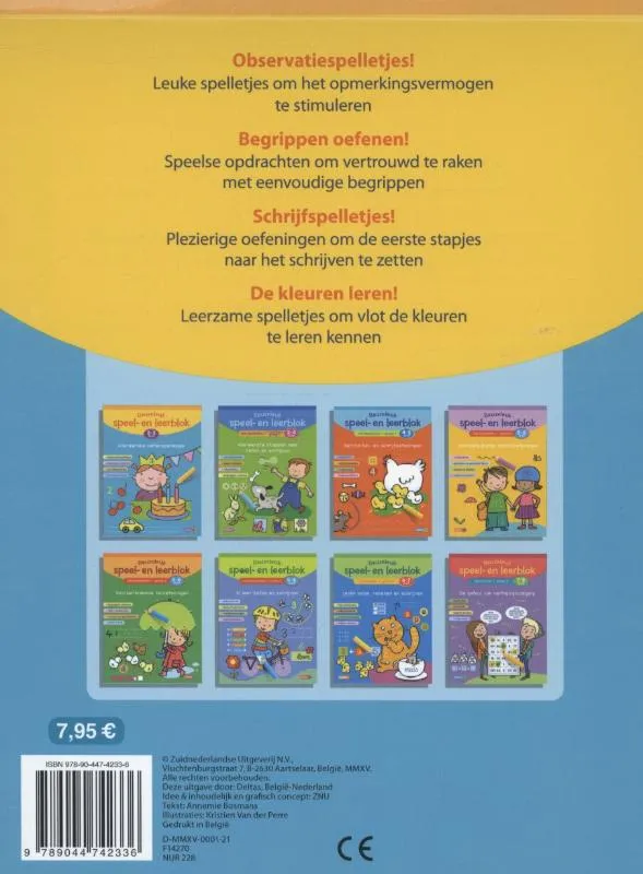 Reuzeleuk speel- en leerblok | 2-3 jaar | 9789044742336 Reuzeleuk speel- en leerblok | 2-3 jaar - Afbeelding 2