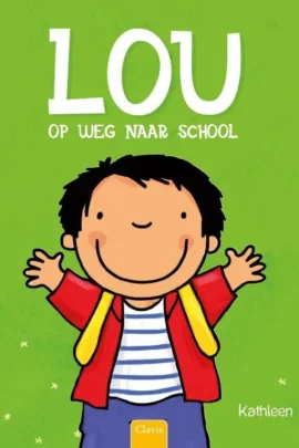 Lou op weg naar school