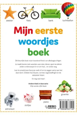 Mijn eerste woordjes boek | 9789036637145 Mijn eerste woordjes boek | 9789036637145