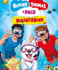 Het vakantieboek van Rutger, Thomas en Paco