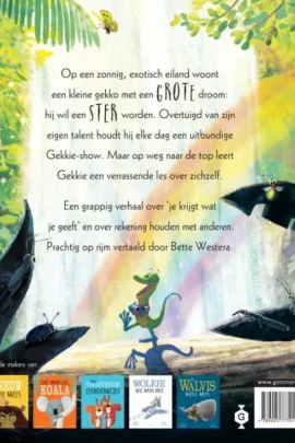 Alternative view of Gekkie de gekko