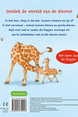 Mijn leuke kijkboek Zo leven de dieren | 9789044754926