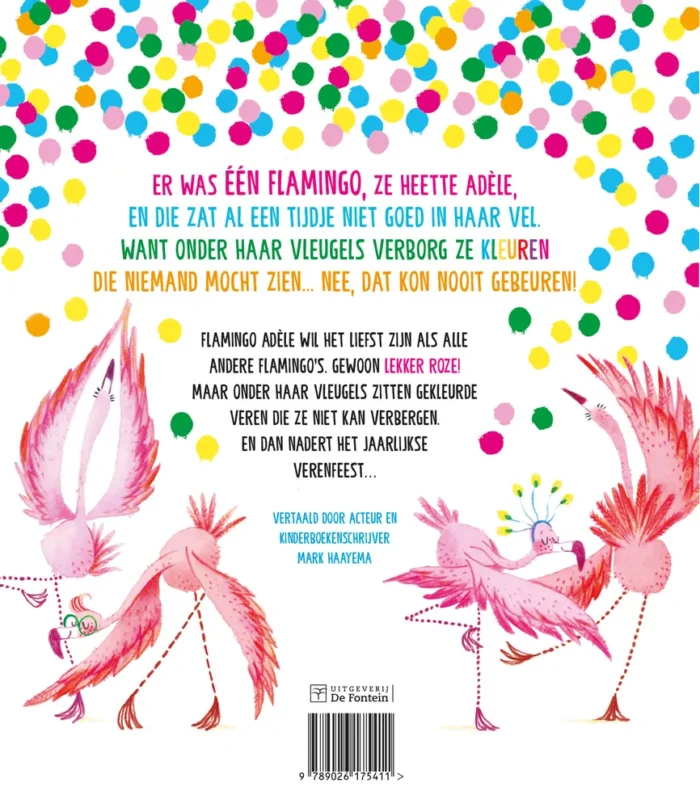 De regenboogflamingo - Afbeelding 2