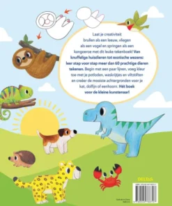 Stap voor stap dieren tekenen | 9789044766707