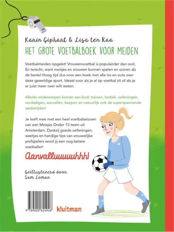 Het grote voetbalboek voor meiden | 9789020624946 Het grote voetbalboek voor meiden - Afbeelding 2