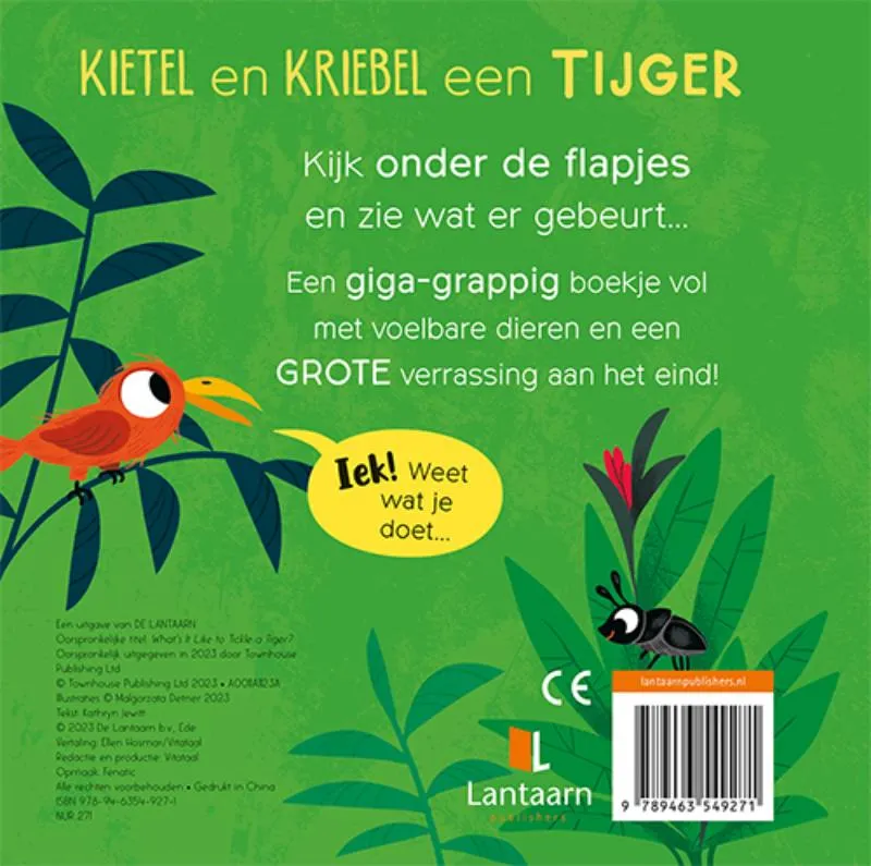 Kietel en kriebel een tijger | 9789463549271 Kietel en kriebel een tijger - Afbeelding 2