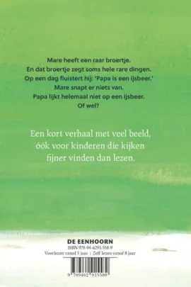 Alternative view of Papa is een ijsbeer