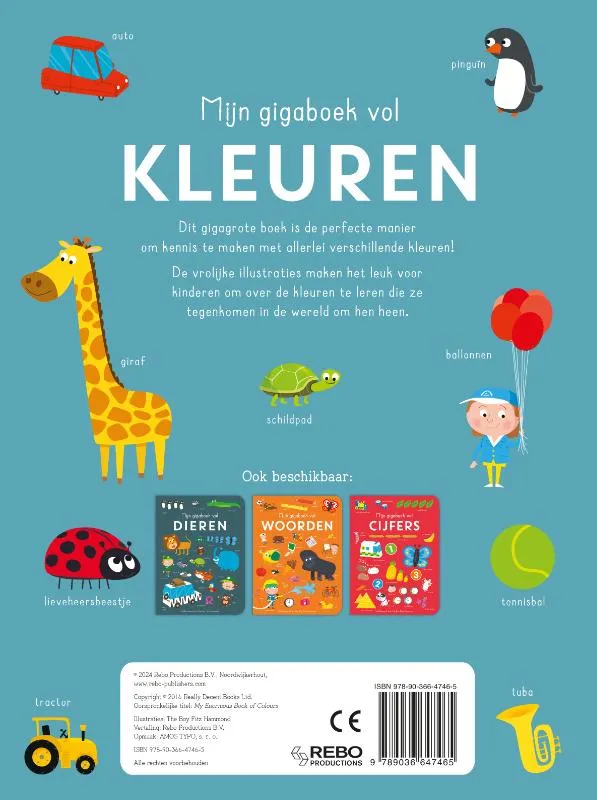 Mijn gigaboek vol kleuren | 9789036647465 Mijn gigaboek vol kleuren - Afbeelding 2