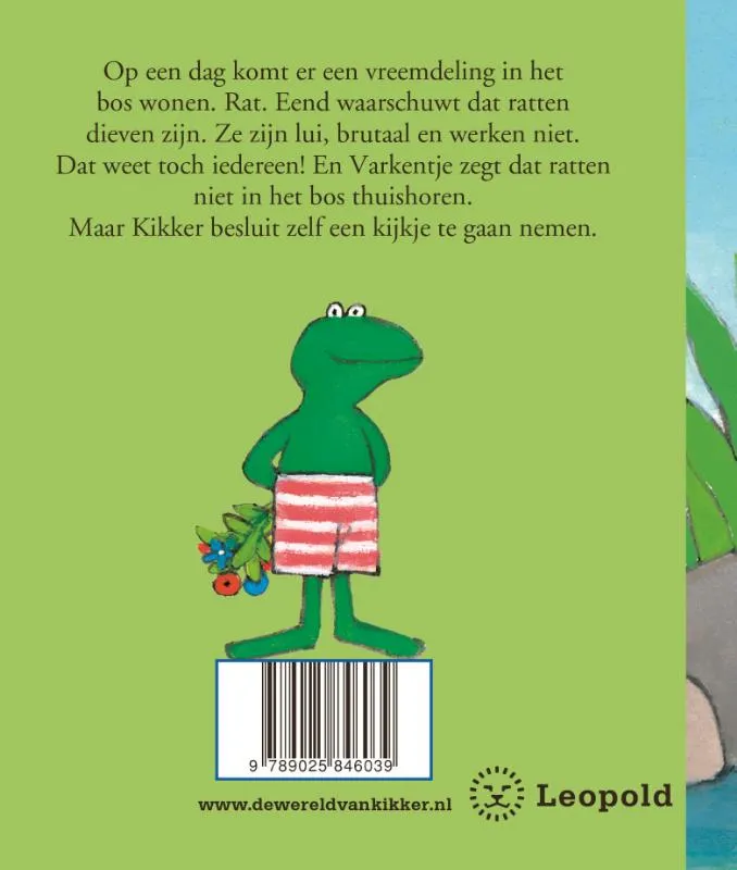 Kikker en de vreemdeling | 9789025846039 Kikker en de vreemdeling - Afbeelding 2
