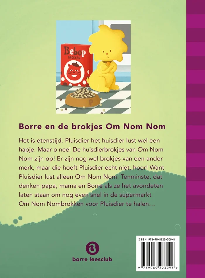 Borre en de brokjes om Nom Nom - Afbeelding 2