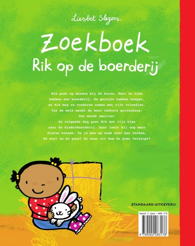 Zoekboek Rik op de boerderij | 9789002283178 Zoekboek Rik op de boerderij - Afbeelding 2