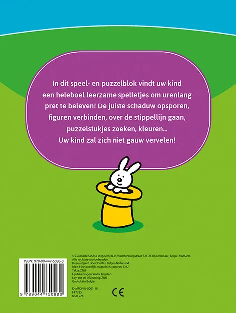 Leerrijk spelletjesblok | 9789044750980 Leerrijk spelletjesblok - Afbeelding 2