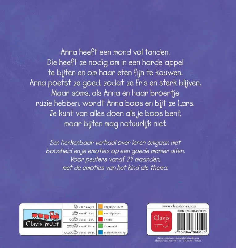 Niet bijten, Anna! | 9789044860825 Niet bijten, Anna! - Afbeelding 2