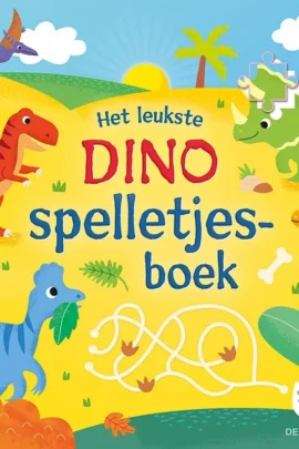 Het leukste dino spelletjesboek