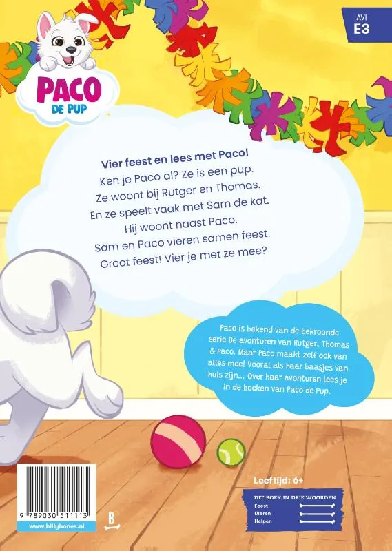 Feest met Paco | 9789030511113 Feest met Paco - Afbeelding 2
