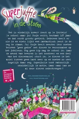 Alternative view of Superjuffie in de storm