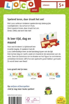 Alternative view of Loco mini ik leer tijd, dag en maand