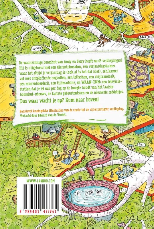 De waanzinnige boomhut van 65 verdiepingen | 9789401433761 De waanzinnige boomhut van 65 verdiepingen - Afbeelding 2