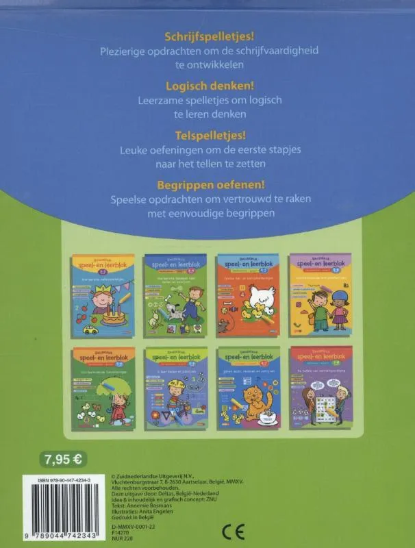 Voorbereiding op groep 1; 3-4 jaar | 9789044742343 Voorbereiding op groep 1; 3-4 jaar - Afbeelding 2