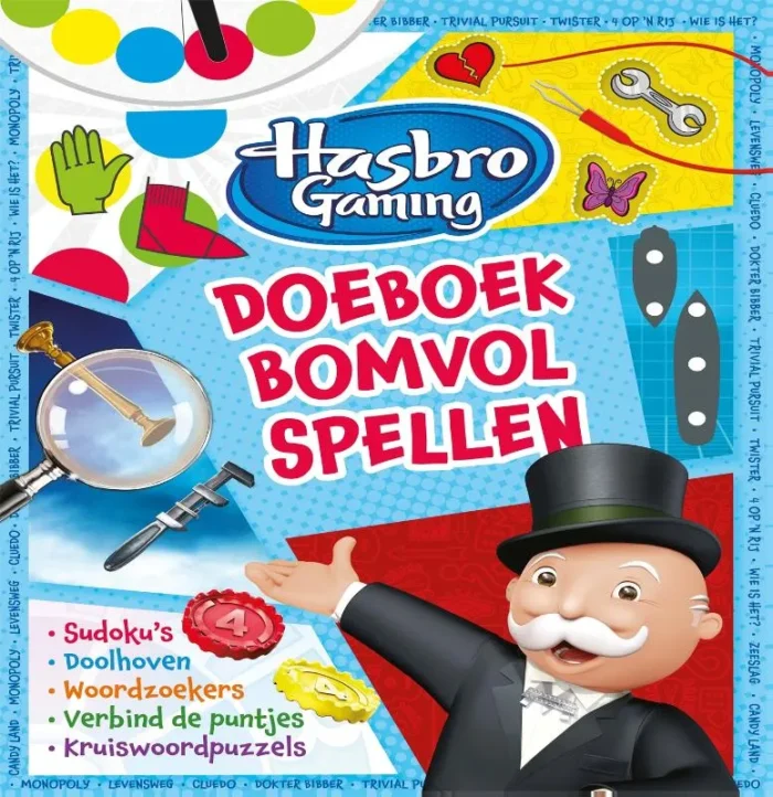 Doeboek bomvol spellen