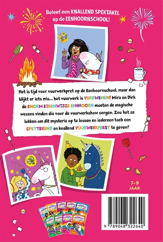 De enorm eigenwijze eenhoorn en het vuurwerkfestival | 9789048322640 De enorm eigenwijze eenhoorn en het vuurwerkfestival - Afbeelding 2