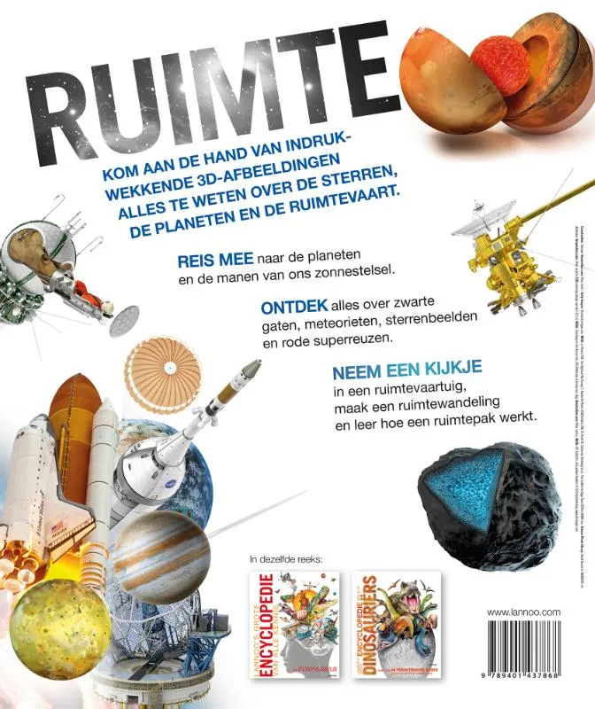 Lannoo's grote encyclopedie van de ruimte | 9789401437868 Lannoo's grote encyclopedie van de ruimte - Afbeelding 2