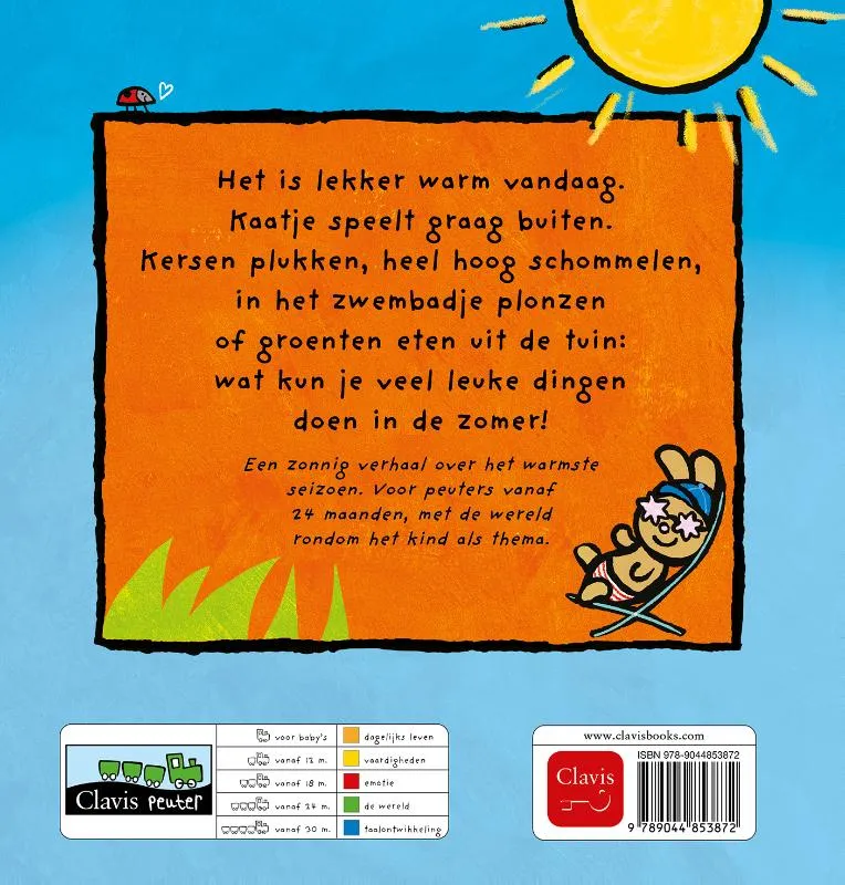 Kaatje in de zomer | 9789044853872 Kaatje in de zomer - Afbeelding 2