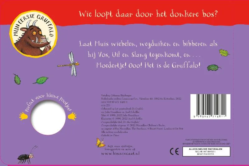 Het is de Gruffalo! | 9789047714811 Het is de Gruffalo! - Afbeelding 2