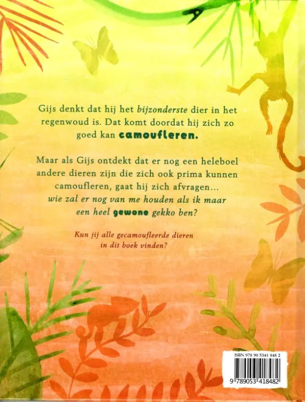 Gijs de gewone gekko | 9789053418482 Gijs de gewone gekko - Afbeelding 2