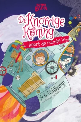 De Knorrige Koning knort de ruimte in