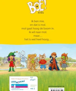 Alternative view of Mie en Mol in de boom