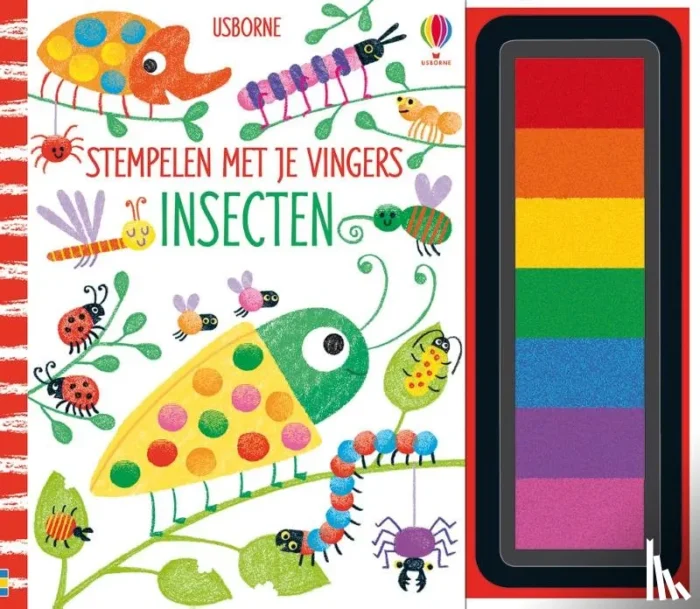 Stempelen met je vingers Insecten