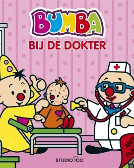 kartonboek met flapjes - Bij de dokter
