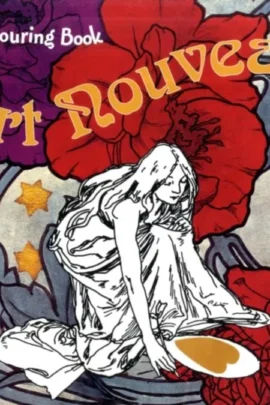 Coloring book Art nouveau coloring book