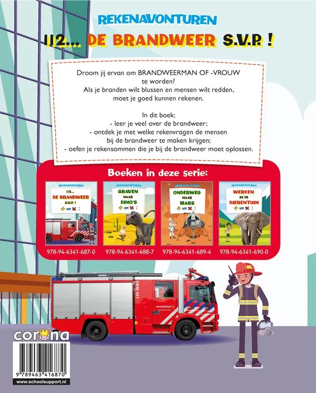 112-de brandweer s.v.p! | 9789463416870 112-de brandweer s.v.p! - Afbeelding 2