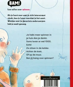 Spinnen zijn niet eng | 9789021487151