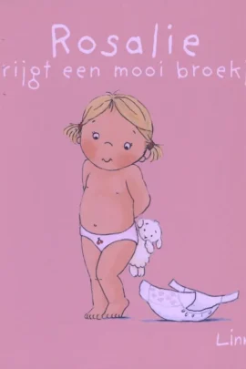 Rosalie krijgt een mooi broekje