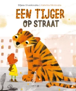 Een tijger op straat