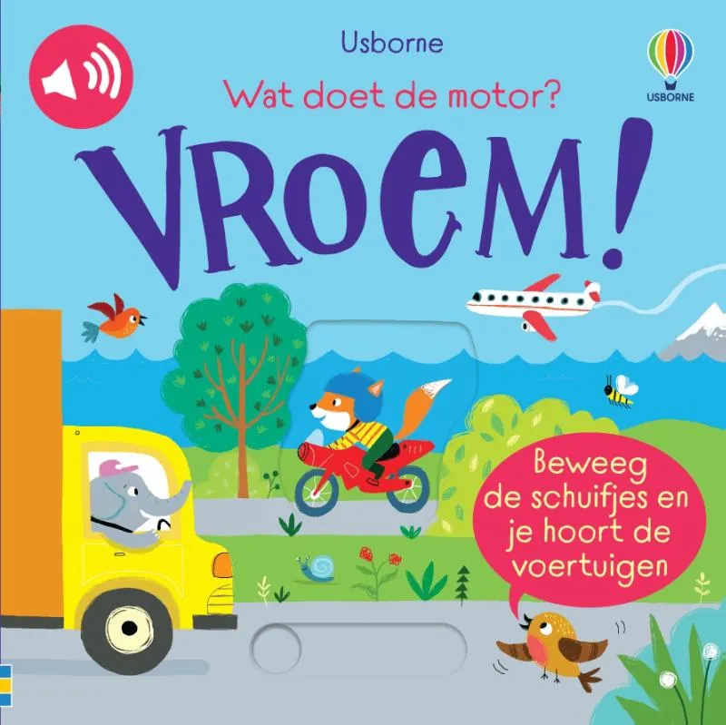 Wat doet de motor? VROEM! / druk 1 | 9781805314516 Wat doet de motor? VROEM! / druk 1