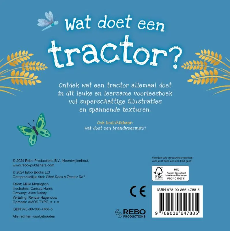 Wat doet een tractor? | 9789036647885 Wat doet een tractor? - Afbeelding 2