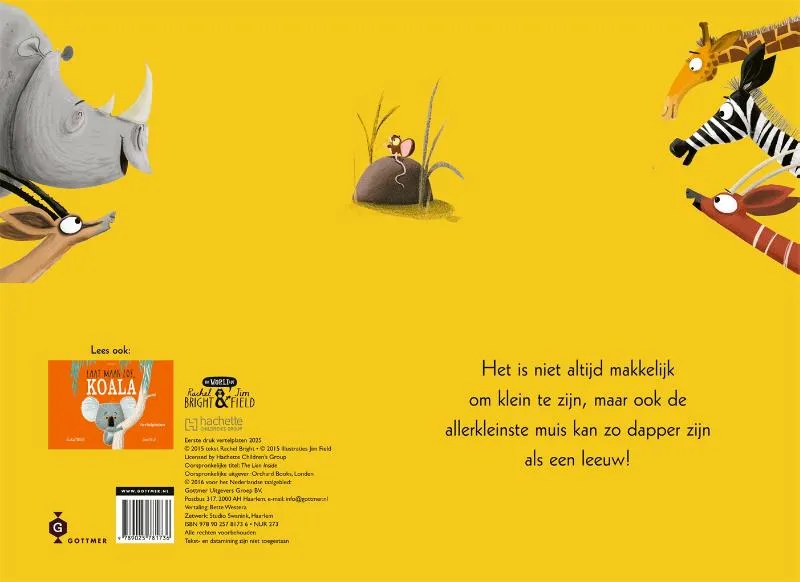 Vertelplaten De leeuw in de muis | 9789025781736 Vertelplaten De leeuw in de muis - Afbeelding 2