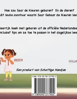 Saar gebaar leert de kleuren in het dierenpark. | 9789090377902