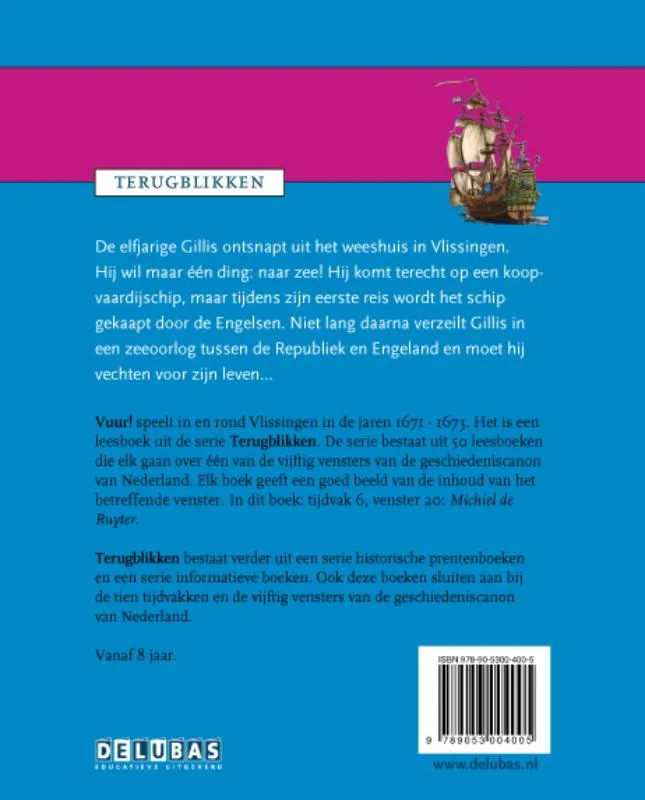 Vuur Michiel de Ruyter | 9789053004005 Vuur Michiel de Ruyter - Afbeelding 2